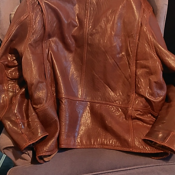 Men's leather jacket - Picture 2 of 7